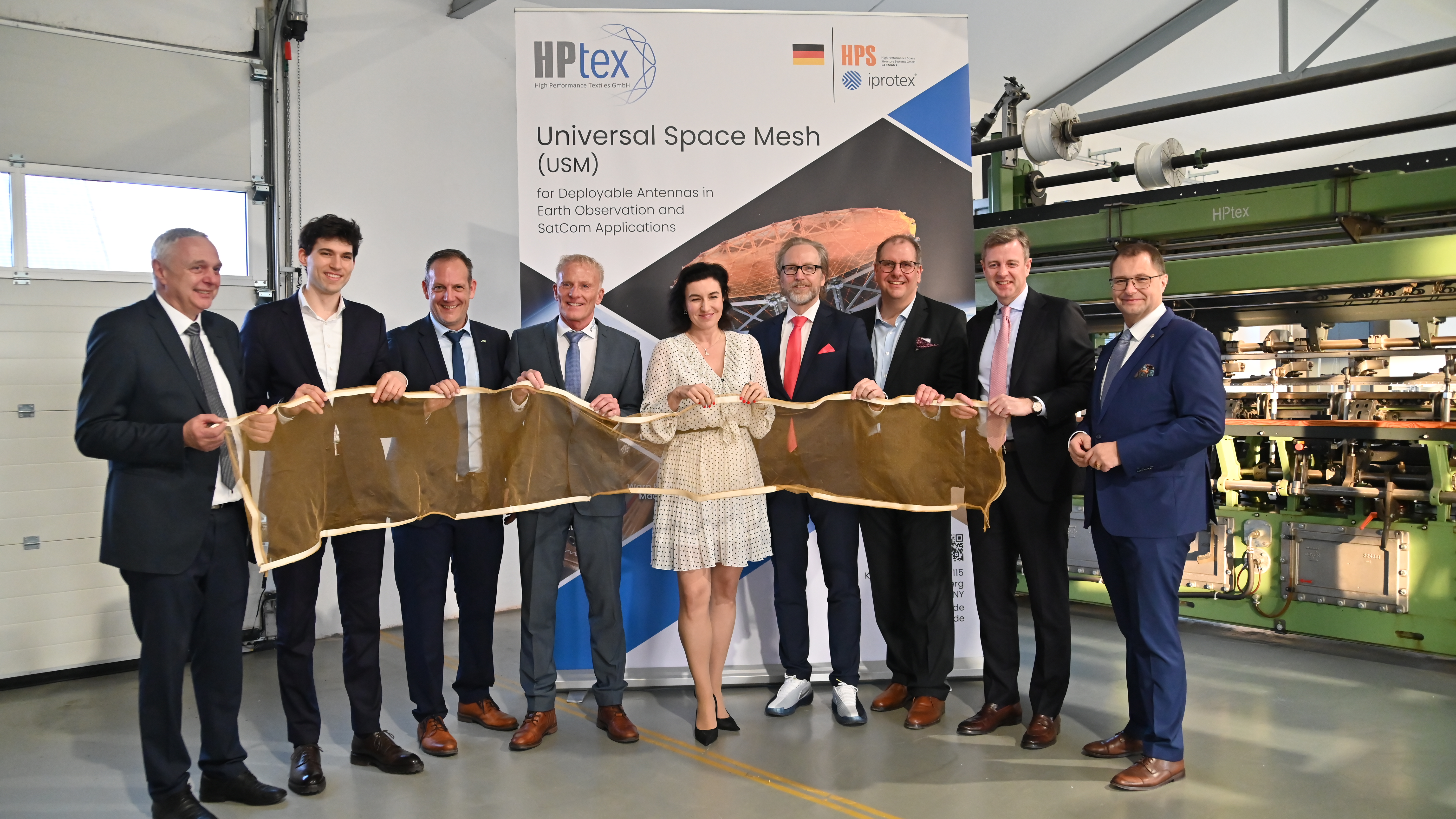 Besuch Doro Bär bei HPtex Bild 146